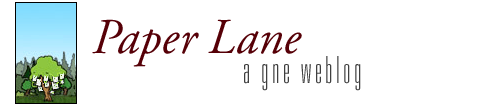 Paper Lane: a gne weblog